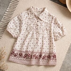 Nwt PILCRO Anthropologie Blouse Top L